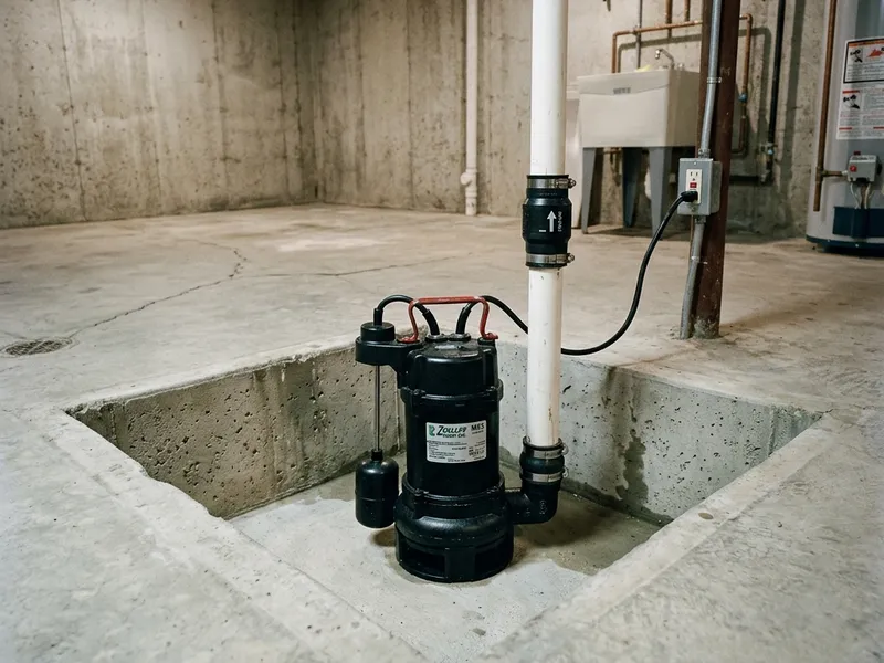 Sump Pump Installation Plumber in Big Beaver, PA